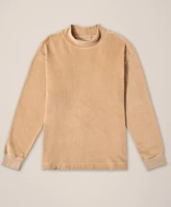 Organic Pure Velour Mock Tunic