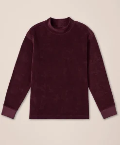 Organic Pure Velour Mock Tunic
