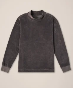 Organic Pure Velour Mock Tunic