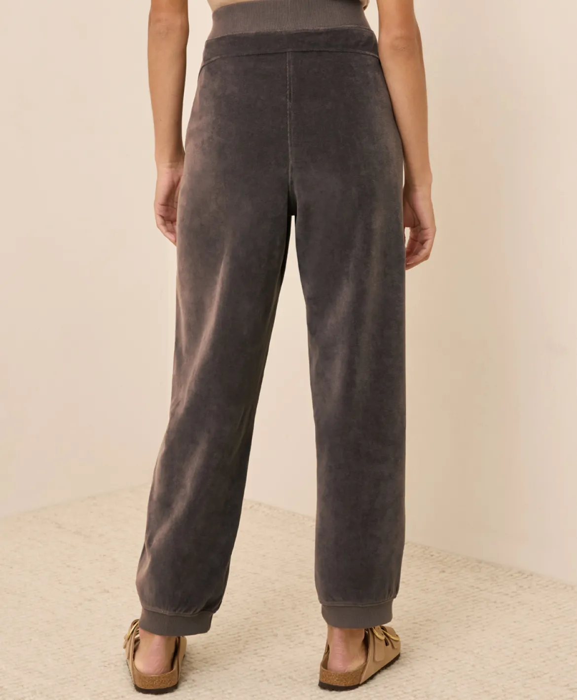Organic Pure Velour Relaxed Sweatpant