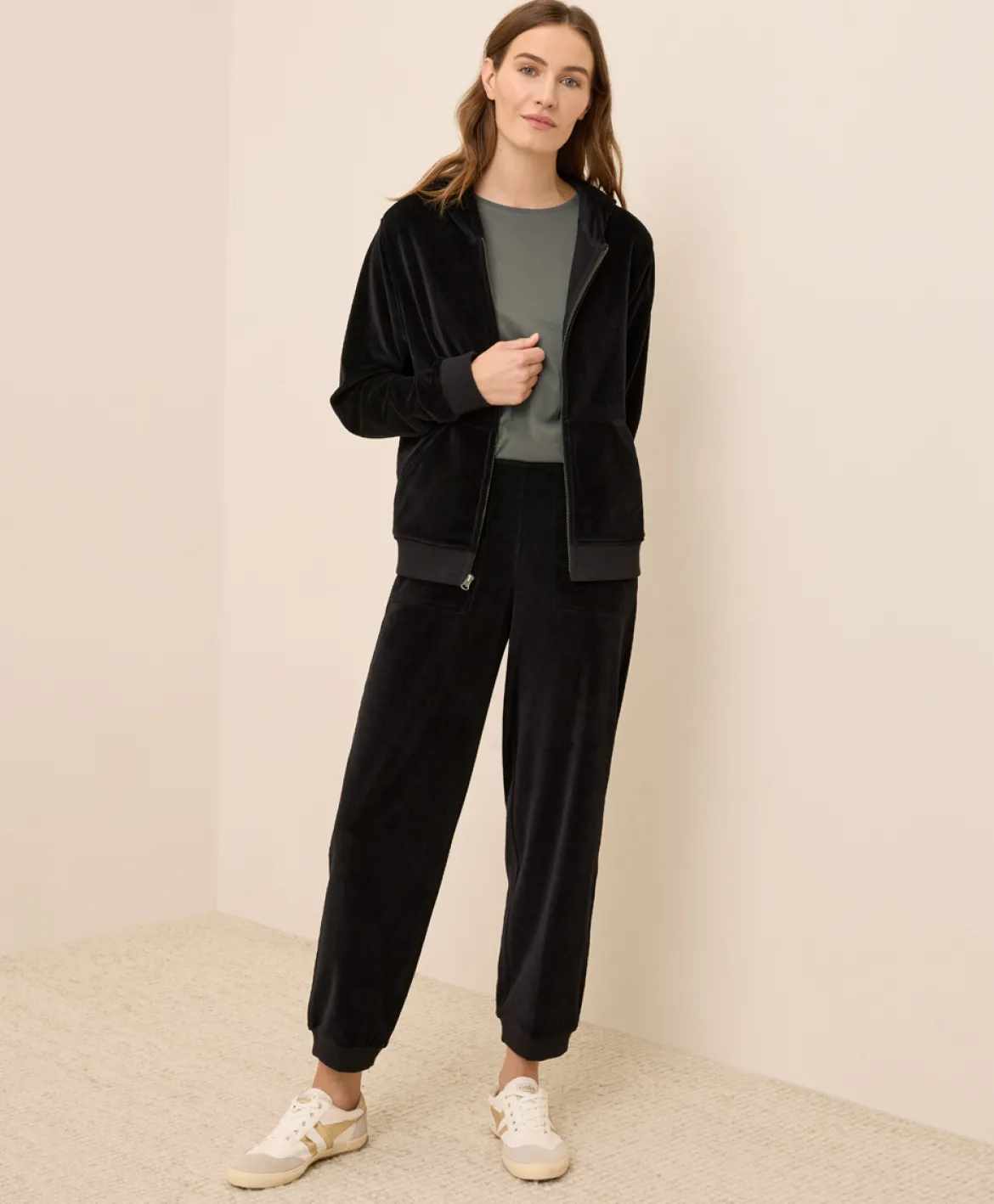 Organic Pure Velour Relaxed Sweatpant