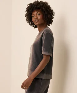 Organic Pure Velour Sweatshirt Tee