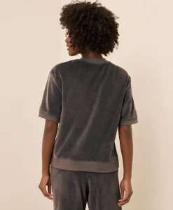 Organic Pure Velour Sweatshirt Tee