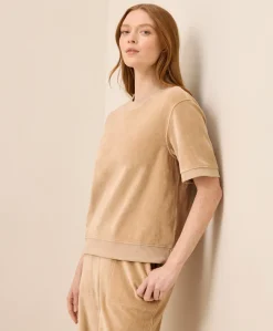 Organic Pure Velour Sweatshirt Tee