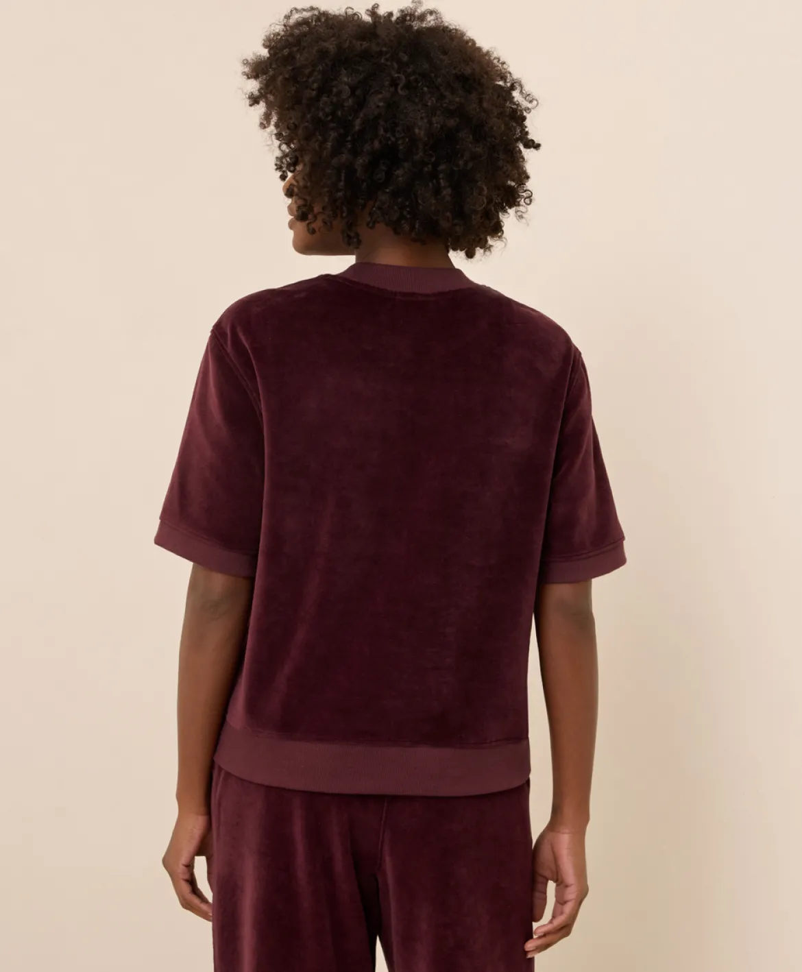 Organic Pure Velour Sweatshirt Tee