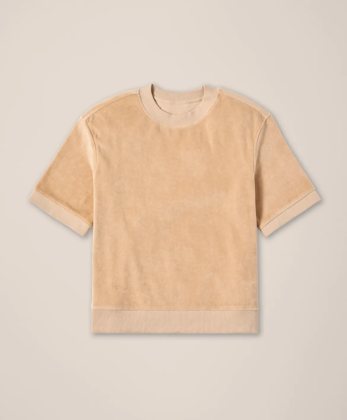 Organic Pure Velour Sweatshirt Tee
