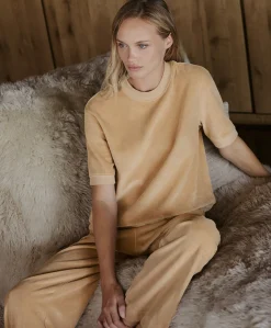 Organic Pure Velour Sweatshirt Tee