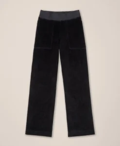 Organic Pure Velour Wide Leg Pant
