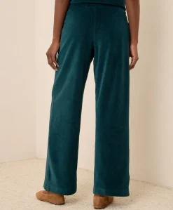 Organic Pure Velour Wide Leg Pant