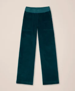 Organic Pure Velour Wide Leg Pant