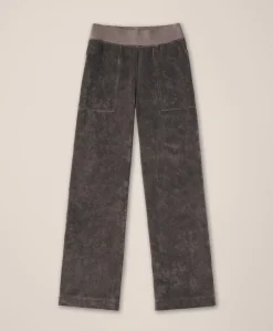 Organic Pure Velour Wide Leg Pant