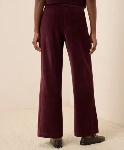 Organic Pure Velour Wide Leg Pant