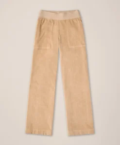 Organic Pure Velour Wide Leg Pant