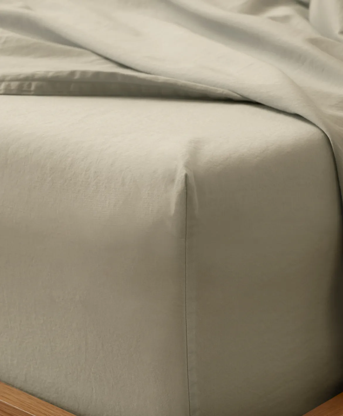 Organic Room Service Sateen Fitted Sheet