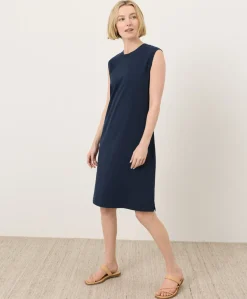 Organic Soft-Slub Essential Easy Muscle Tee Dress