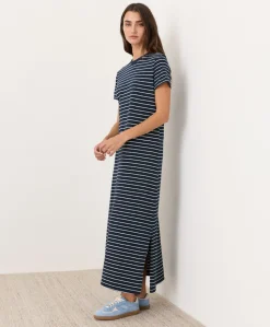 Organic Soft-Slub Essential Easy Tee Maxi Dress