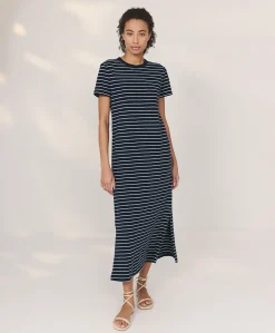 Organic Soft-Slub Essential Easy Tee Maxi Dress