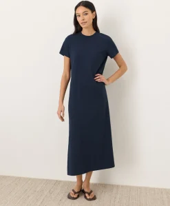 Organic Soft-Slub Essential Easy Tee Maxi Dress