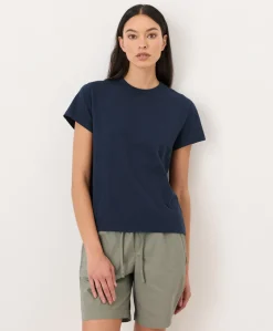Organic Soft-Slub Essential Crewneck Tee