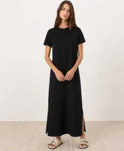 Organic Soft-Slub Essential Easy Tee Maxi Dress