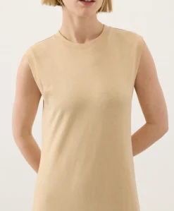 Organic Soft-Slub Essential Easy Muscle Tee Maxi Dress