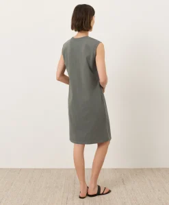 Organic Soft-Slub Essential Easy Muscle Tee Dress