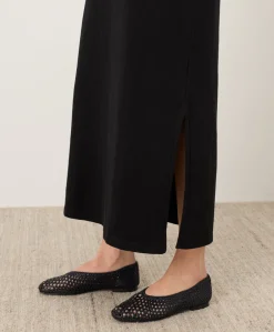Organic Soft-Slub Essential Easy Muscle Tee Maxi Dress