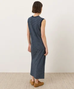 Organic Soft-Slub Essential Easy Muscle Tee Maxi Dress