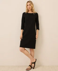 Organic Softspun Boat Neck Dress