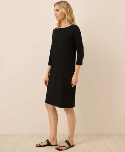Organic Softspun Boat Neck Dress