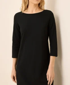 Organic Softspun Boat Neck Dress