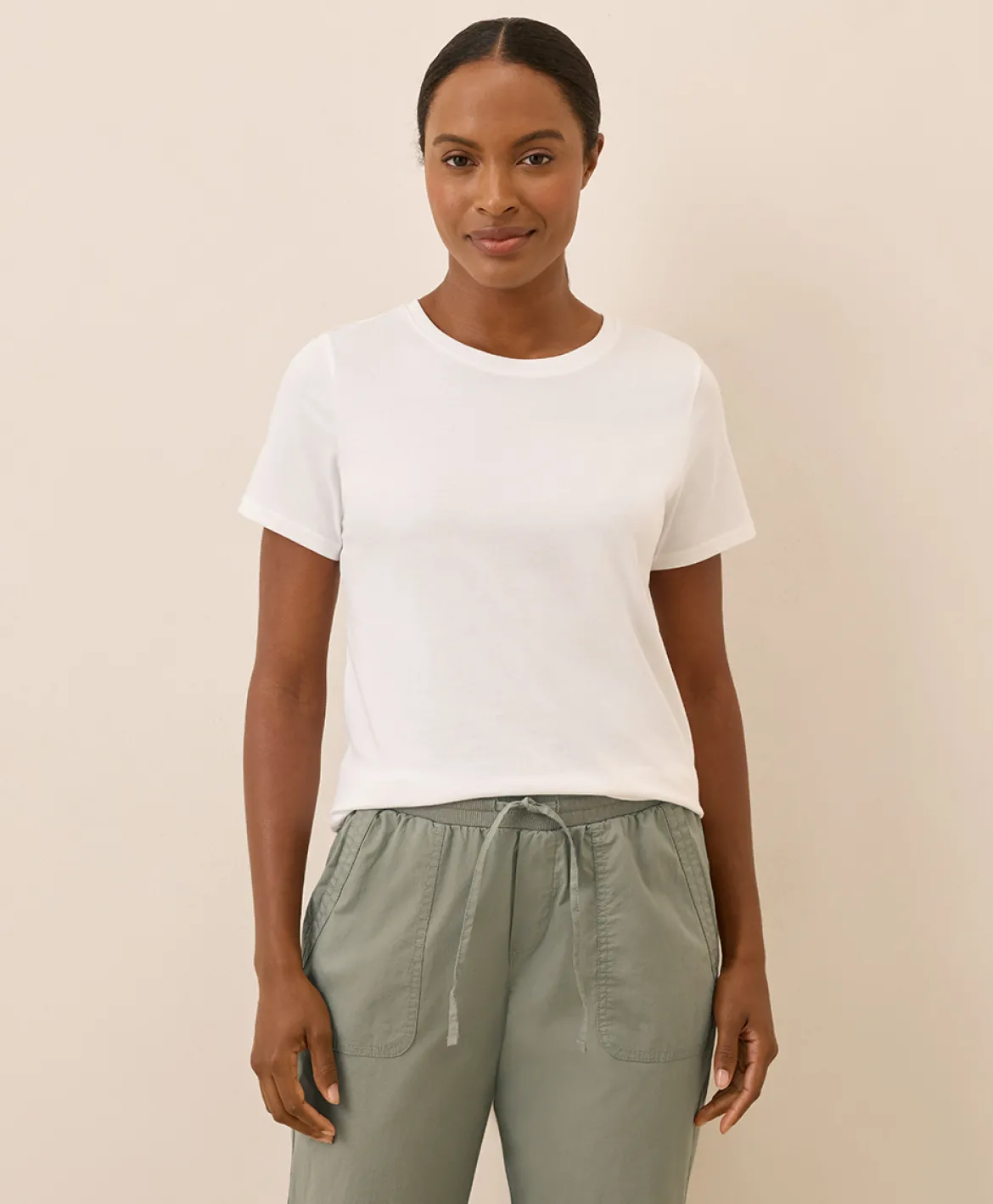 Organic Softspun Crew Neck Tee
