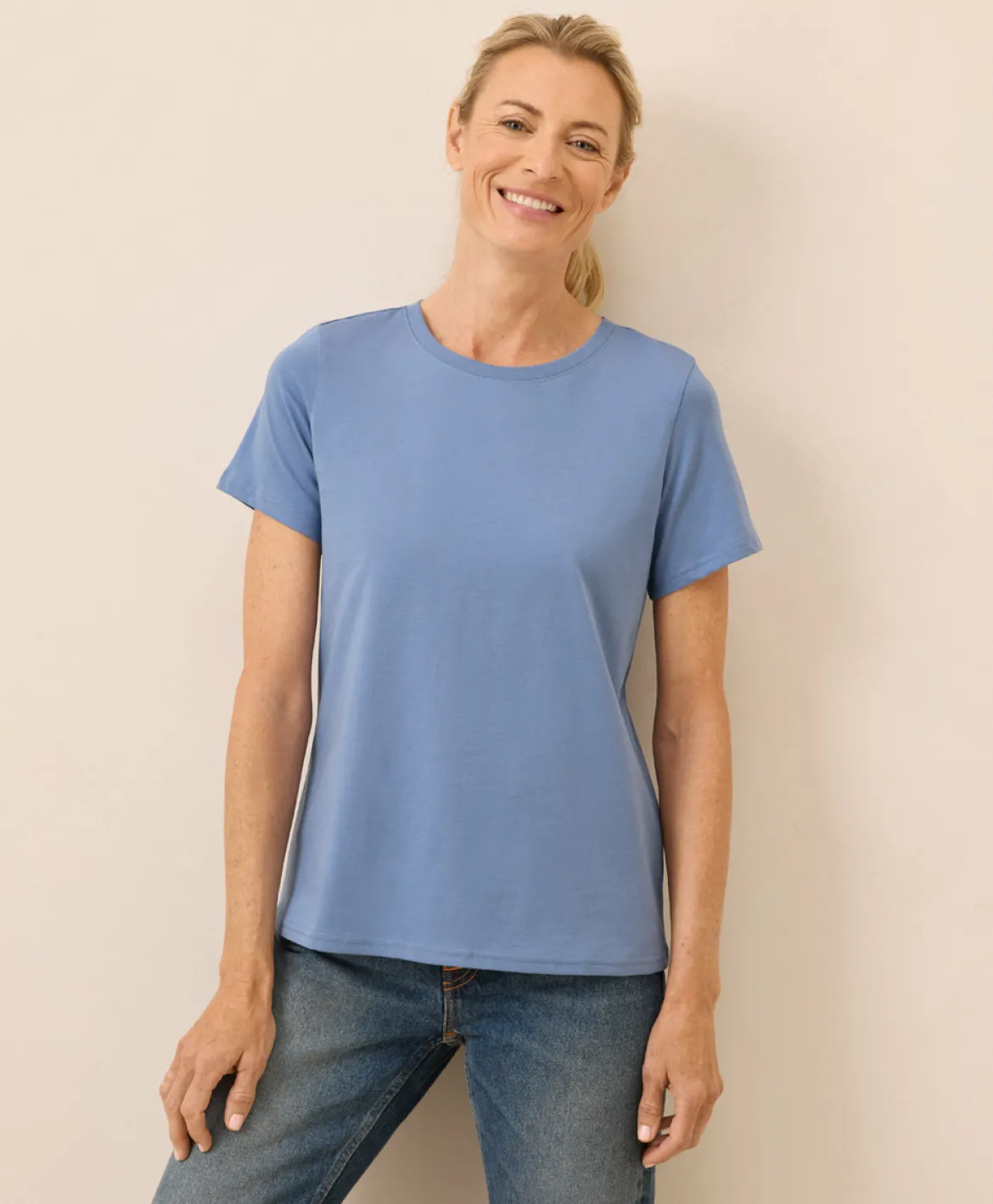 Organic Softspun Crew Neck Tee