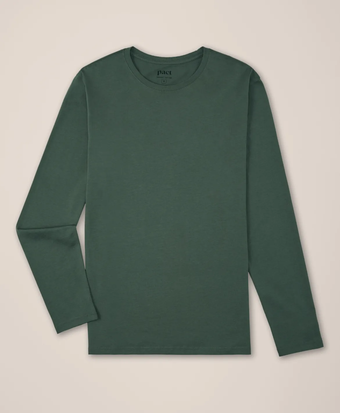Organic Softspun Essential Crewneck Long Sleeve Tee