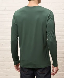 Organic Softspun Essential Crewneck Long Sleeve Tee