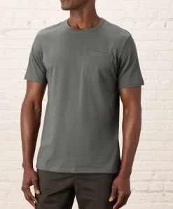 Organic Softspun Essential Pocket Crew Tee