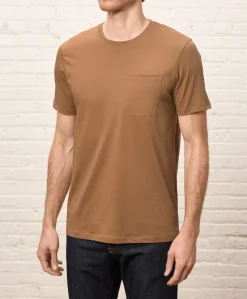 Organic Softspun Essential Pocket Crew Tee