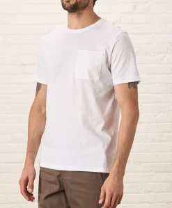 Organic Softspun Essential Pocket Crew Tee