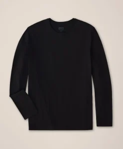 Organic Softspun Essential Crewneck Long Sleeve Tee