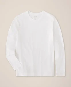 Organic Softspun Essential Crewneck Long Sleeve Tee