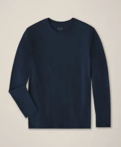 Organic Softspun Essential Crewneck Long Sleeve Tee