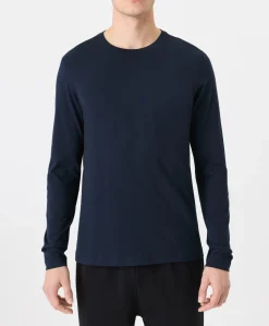 Organic Softspun Essential Crewneck Long Sleeve Tee