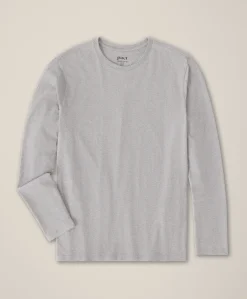 Organic Softspun Essential Crewneck Long Sleeve Tee