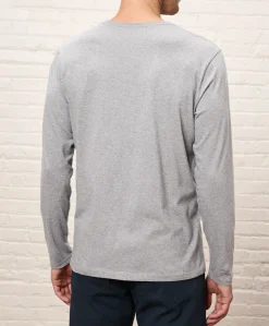 Organic Softspun Essential Crewneck Long Sleeve Tee