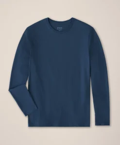 Organic Softspun Essential Crewneck Long Sleeve Tee