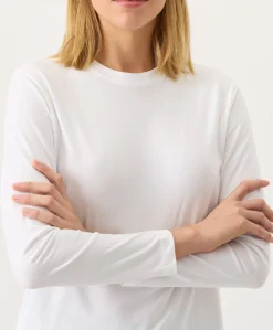 Organic Softspun Essential Crewneck Long Sleeve Tee
