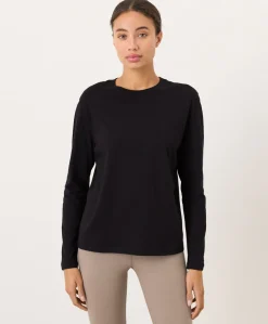 Organic Softspun Essential Crewneck Long Sleeve Tee