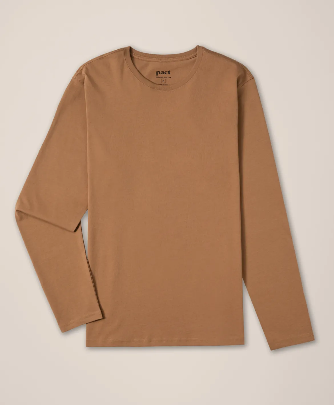 Organic Softspun Essential Crewneck Long Sleeve Tee