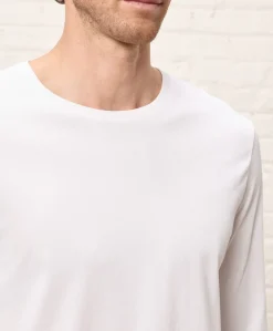 Organic Softspun Essential Crewneck Long Sleeve Tee