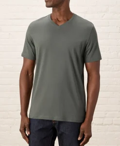 Organic Softspun Essential V-Neck Tee
